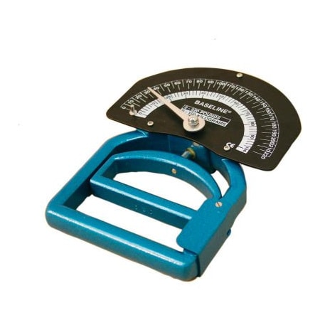 Fabrication Enterprises Baseline Smedley Spring Dynamometer, Child, 110 lb. Capacity, Blue 12-0282